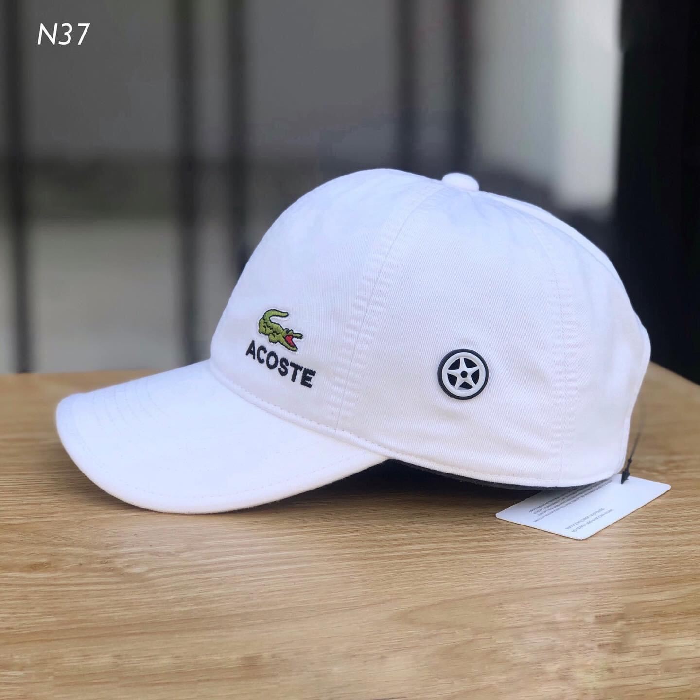 Mũ Lưỡi Trai cá sấu 🐊 Mini Trắng Và Đen - NÓN LƯỠI TRAI 2023 nam nữ CHẤT VẢI COTTON HÀN CAO CẤP ĐUÔI KHÓA XỊN