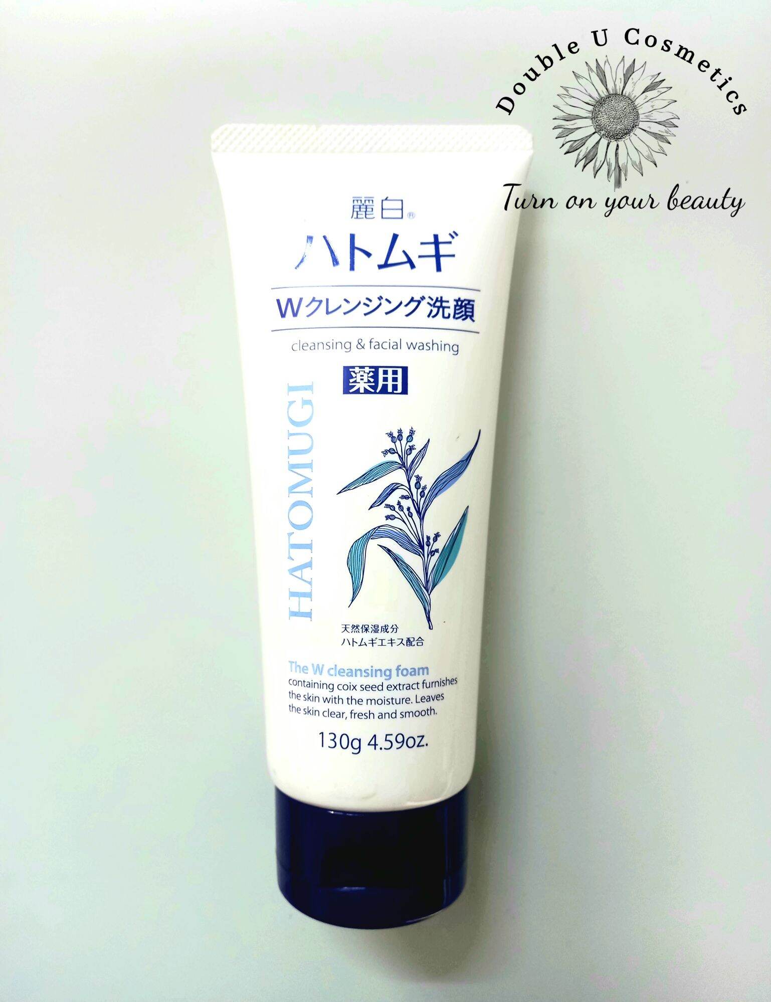 Sữa rửa mặt Ý Dĩ trắng da Hatomugi - 130g
