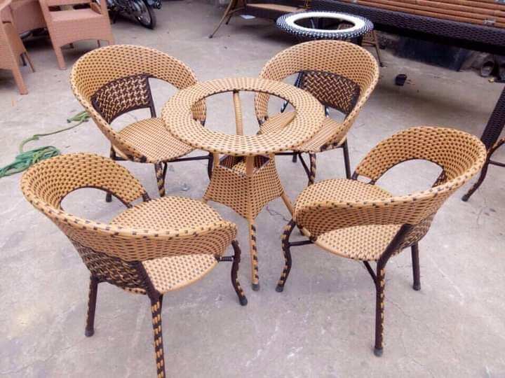 Bộ bàn ghế cafe sân vườn HGH
