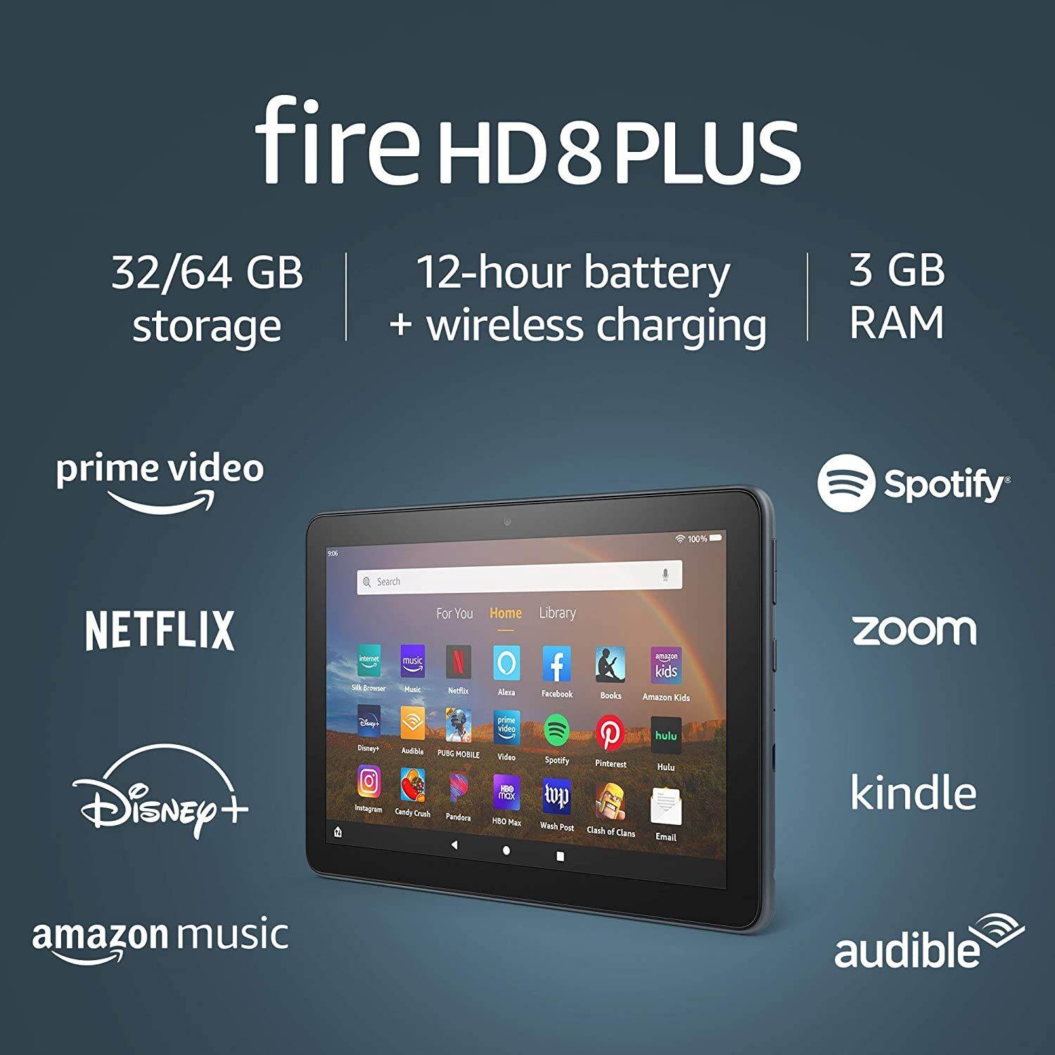 Amazon Fire HD 8 Plus 10th gen 32gb With Alexa