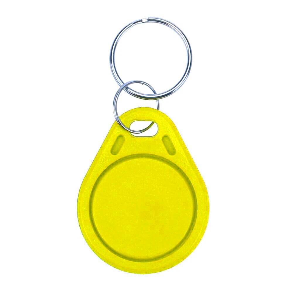 100 Chiếc UID Keyfob Móc Khóa RFID 13.56 MHz Kiểm Soát Truy Cập Nhân Bản Viết Được Thẻ IC Chống Nước Đột Quyết Cho Hệ Thống An Ninh