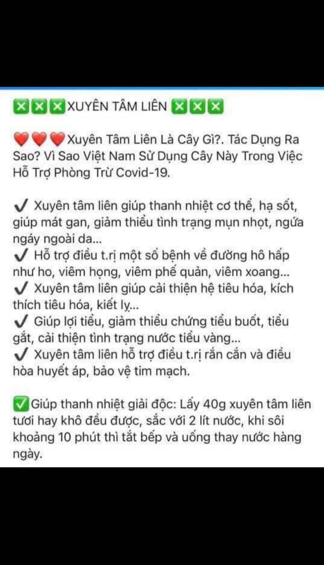 Cây giống Xuyên Tâm Liên