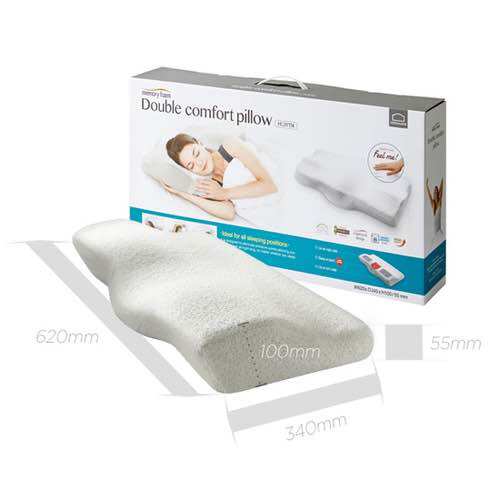 Gối memory foam 50d lock&lock hlw114 - hàng chính hãng