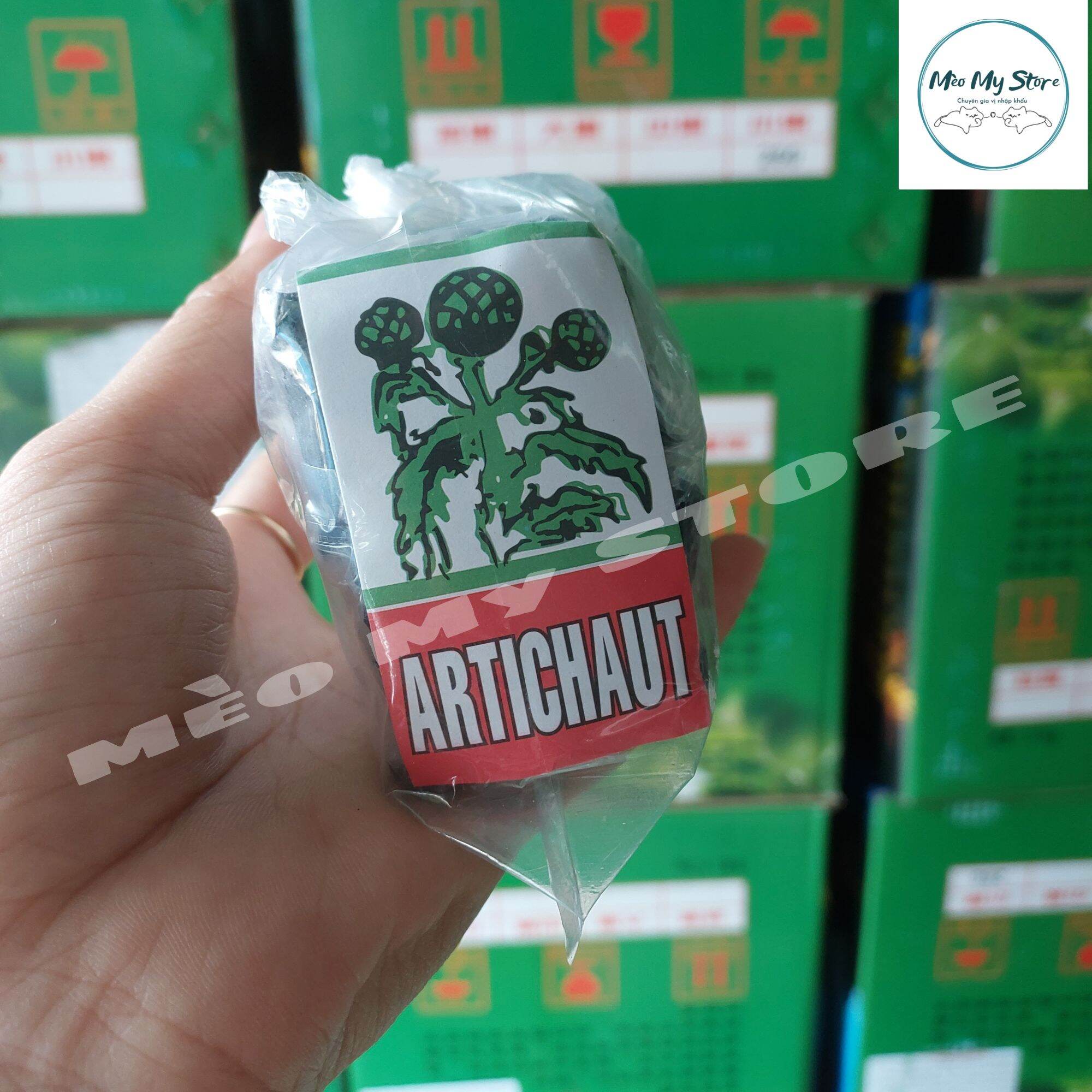 Cốt cao atiso cô đặc gói 10viên nhỏ
