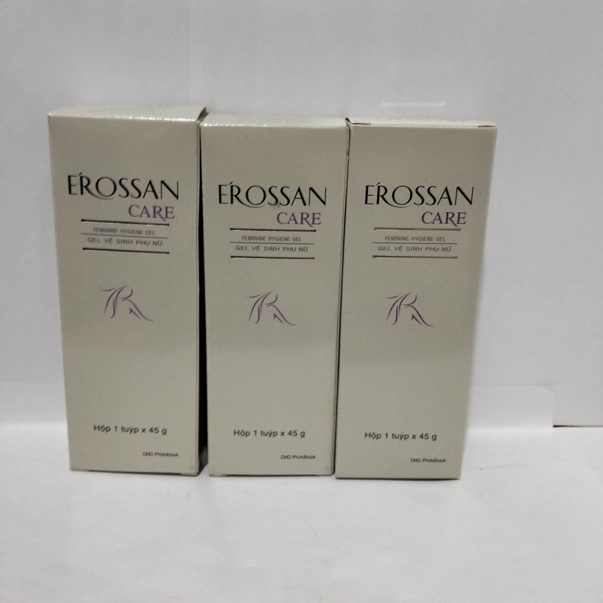 Dung dịch vệ sinh phụ nữ (gel) Erossan tuýp 45g