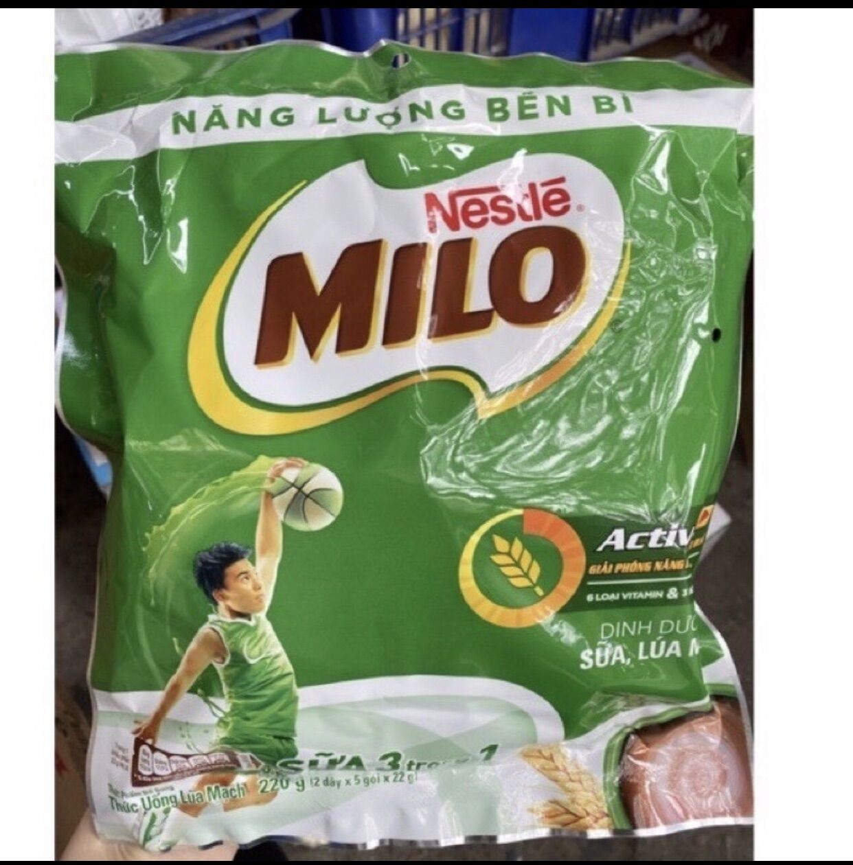 Thức uống dinh dưỡng milo lúa mạch túi 330g - nestle