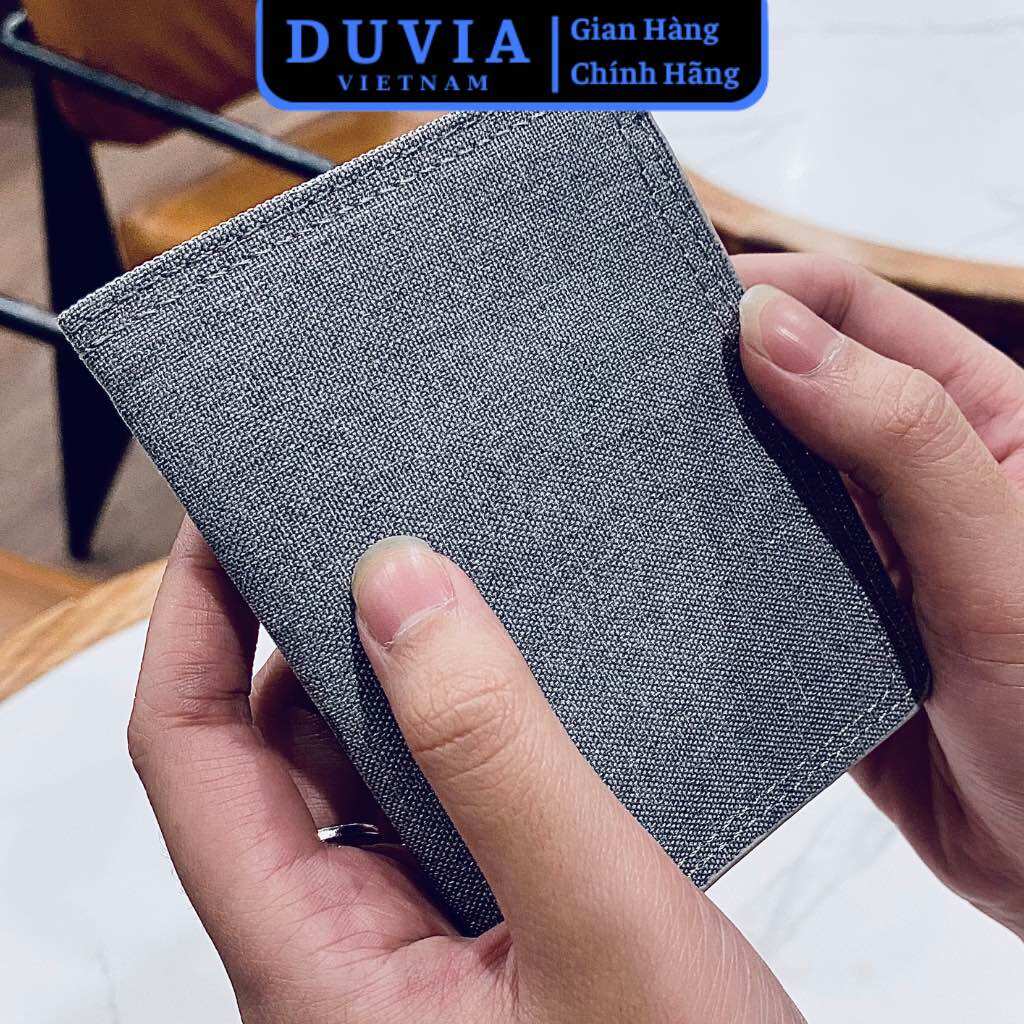 Ví nữ mini vải canvas cao cấp có khóa kéo thời trang bóp nữ mini phong cách hàn quốc