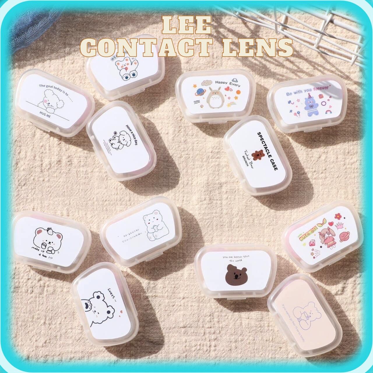 Khay đựng kính áp tròng có dụng cụ