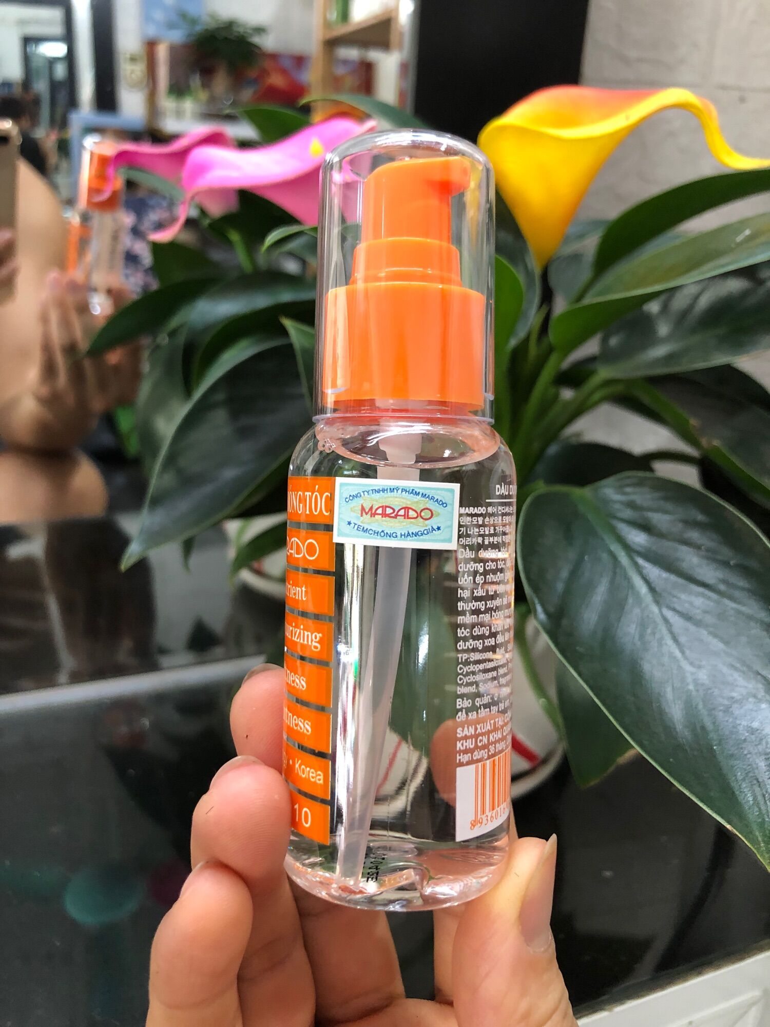 Tinh dầu dưỡng bóng tóc Marado 80ml chính hãng (sl:1lọ)