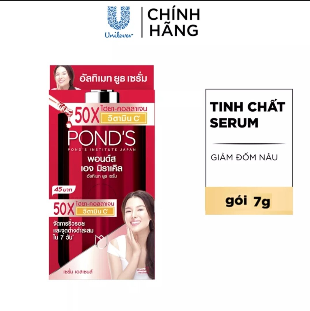 Tinh Chất serum chống lão hóa Pond's Age Miracle Hya-Collagen Filler serum 7gr