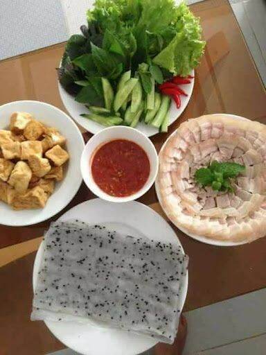 Bánh tráng nhúng mè đen Ninh Thuận (2kg /10 xấp nhỏ)