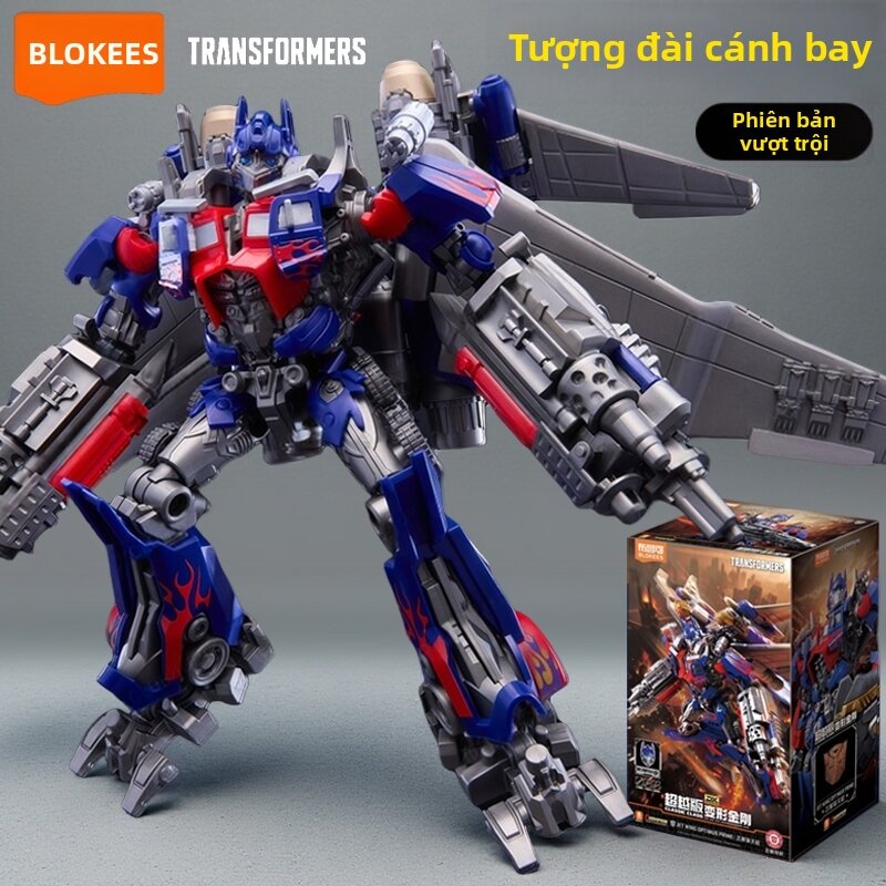 Mô Hình Xây Dựng và Di Chuyển Cao Optimus Prime Phiên Bản Transcend Version Wings