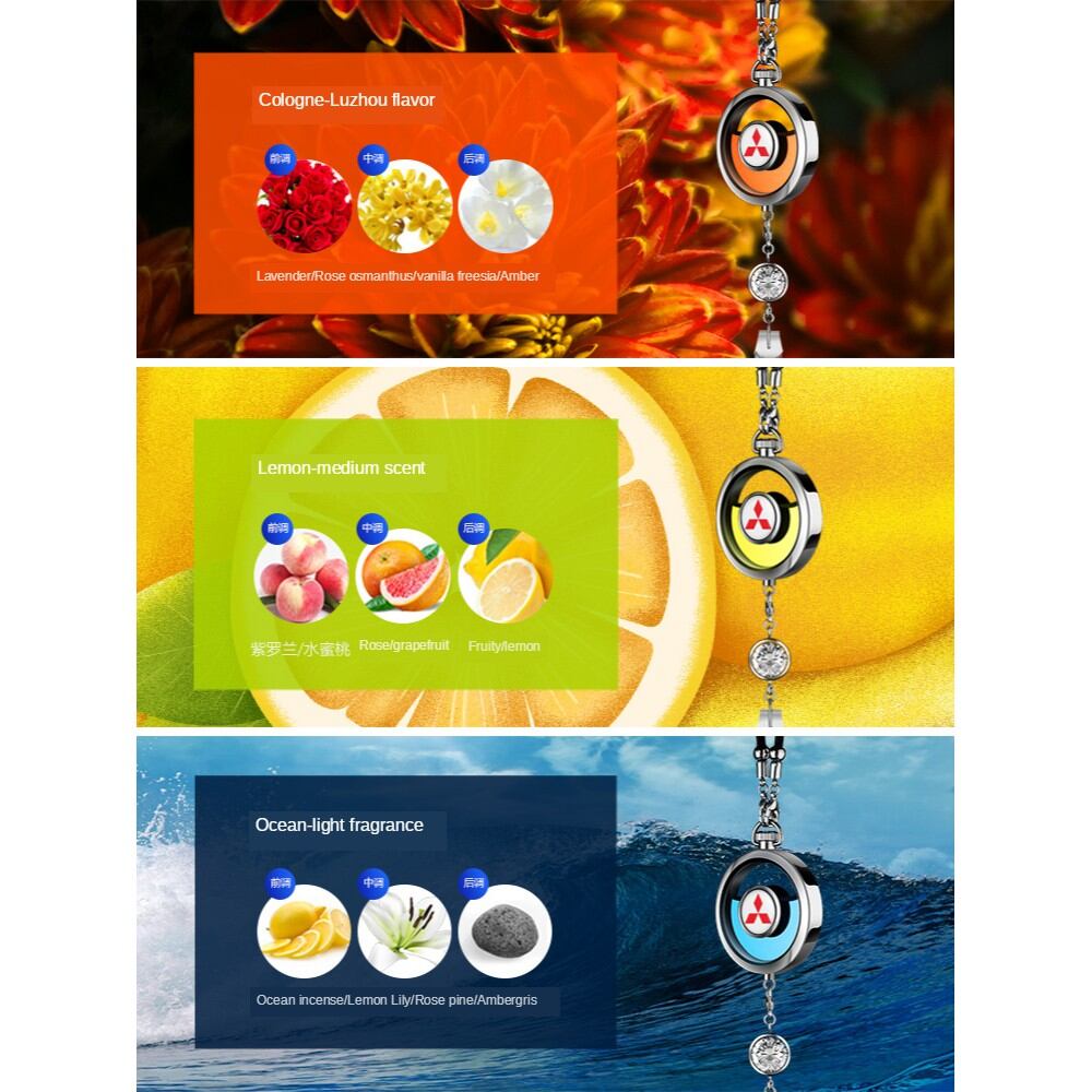 Khánh Treo Xe Logo Hãng Kiêm Nước Hoa Thơm Xe