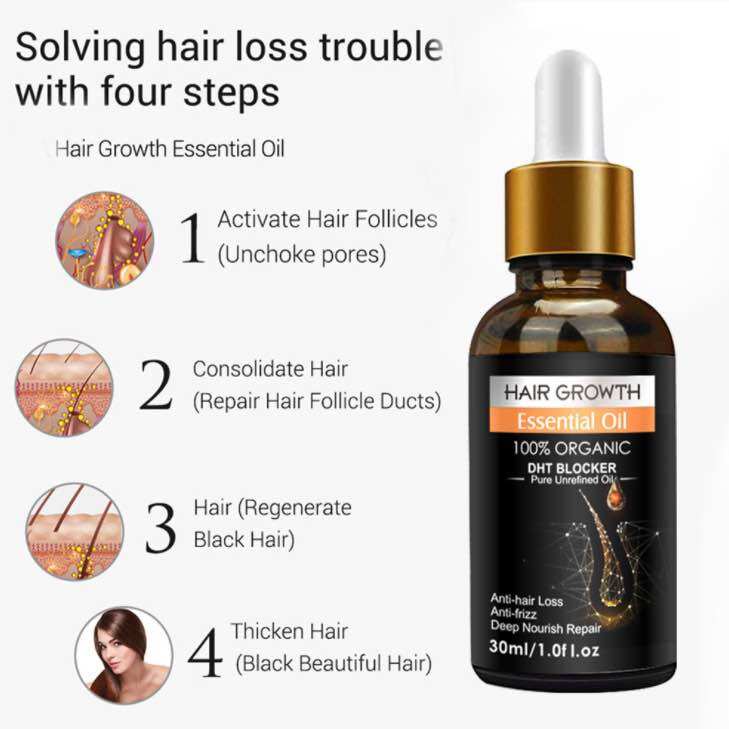 Serum kích mọc tóc DHT I Kích tóc mọc dày, dài, khoẻ