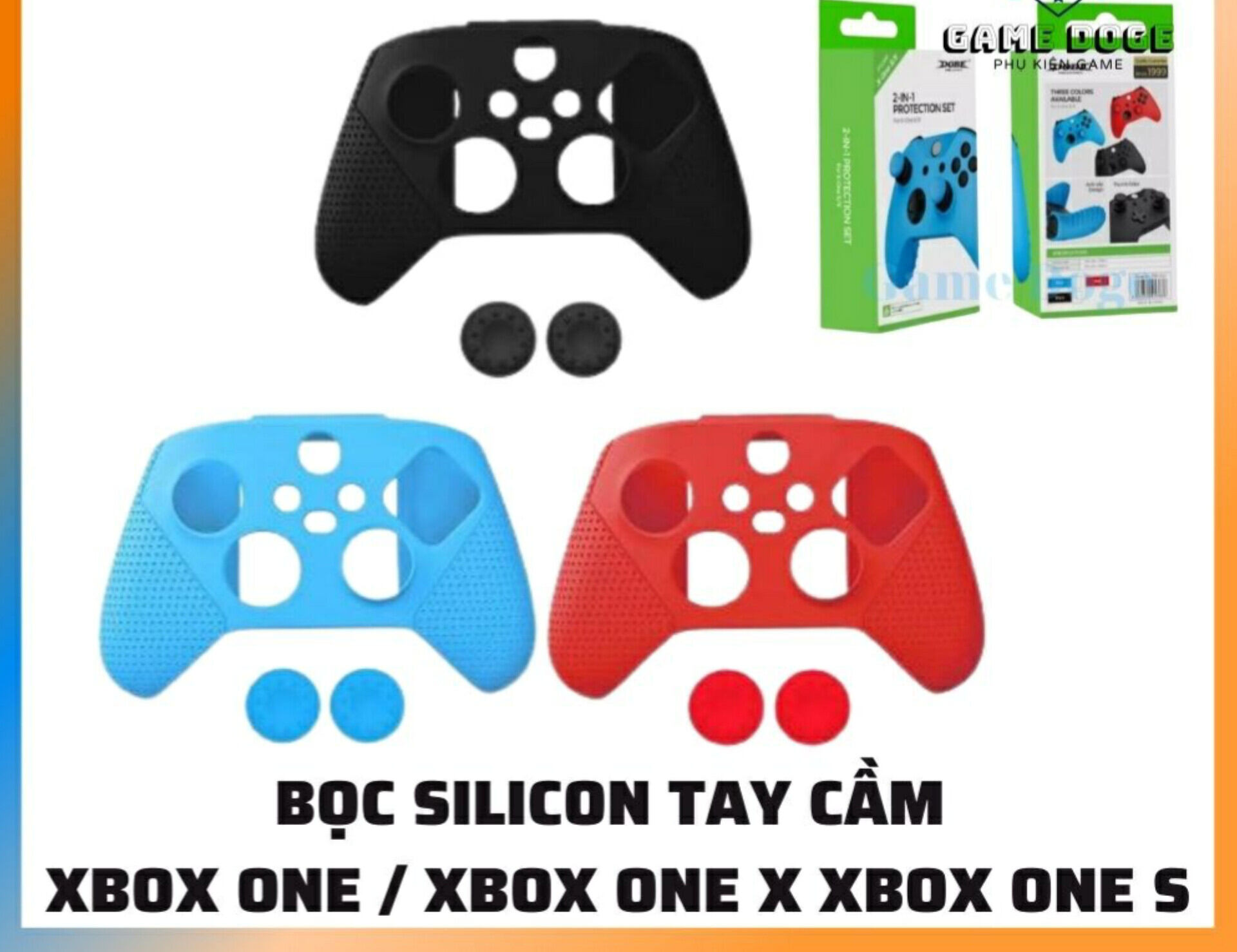 Bao silicon tay cầm Xbox One X silicon tay xbox one S bao Silicon dành cho XboxOne X Series