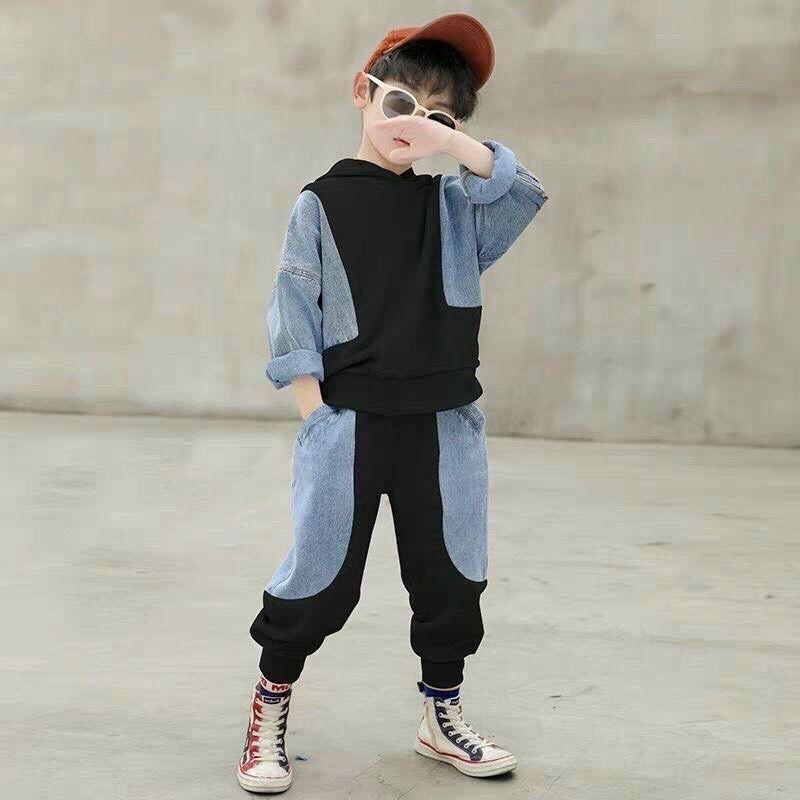 Bộ bò phối nỉ bé trai