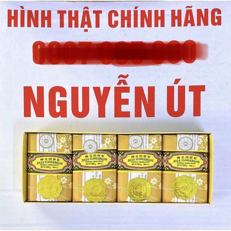 Xà bông trầm 125g x lốc 4 cục