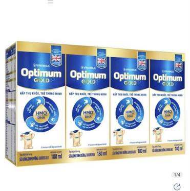 Thùng 48 hộp  Optimum Gold Pha Sẵn 180ml