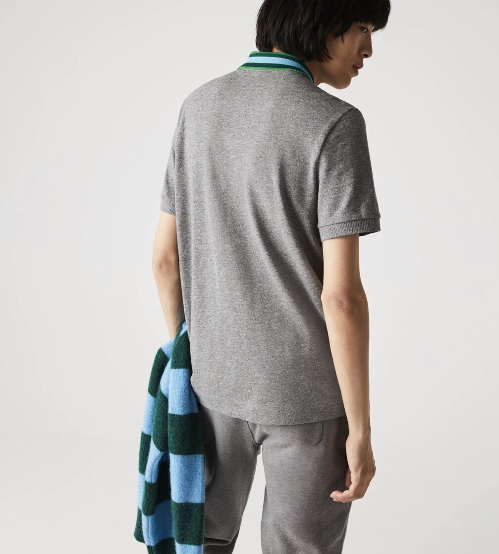 POLO NAM Regular Fit Striped Collar CHÍNH HÃNG