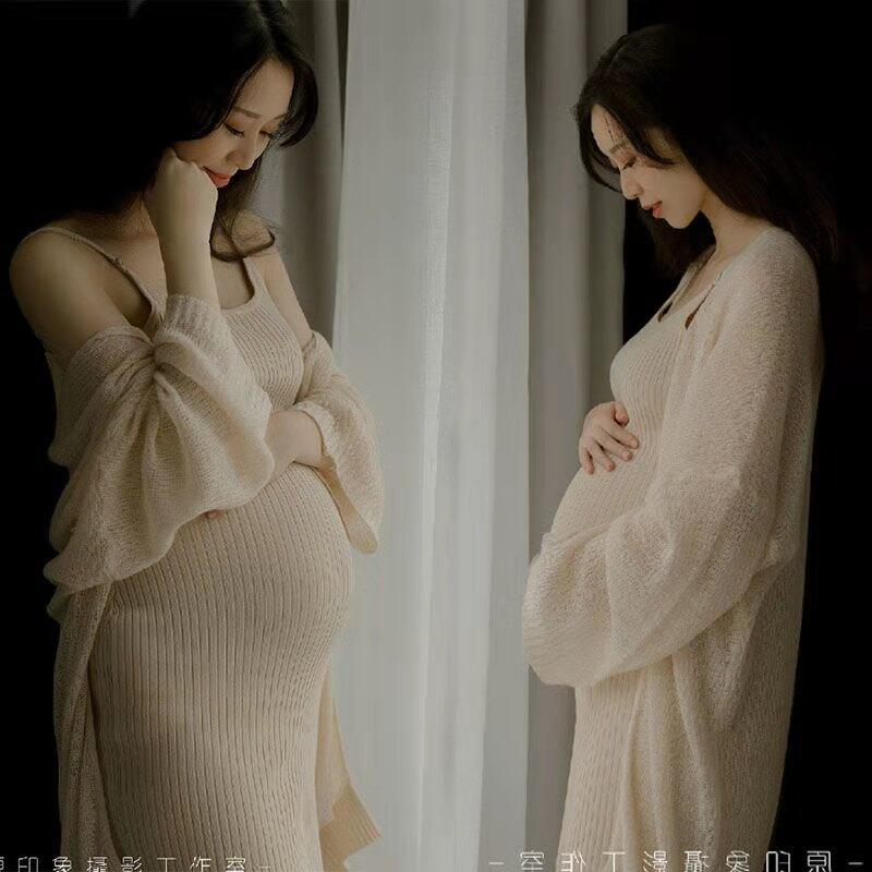 Trang phục chụp ảnh bà bầu studio mẫu mới trang phục bà bầu chụp ảnh nghệ thuật chụp ảnh bụng to cho mẹ bầu đáng yêu gợi cảm