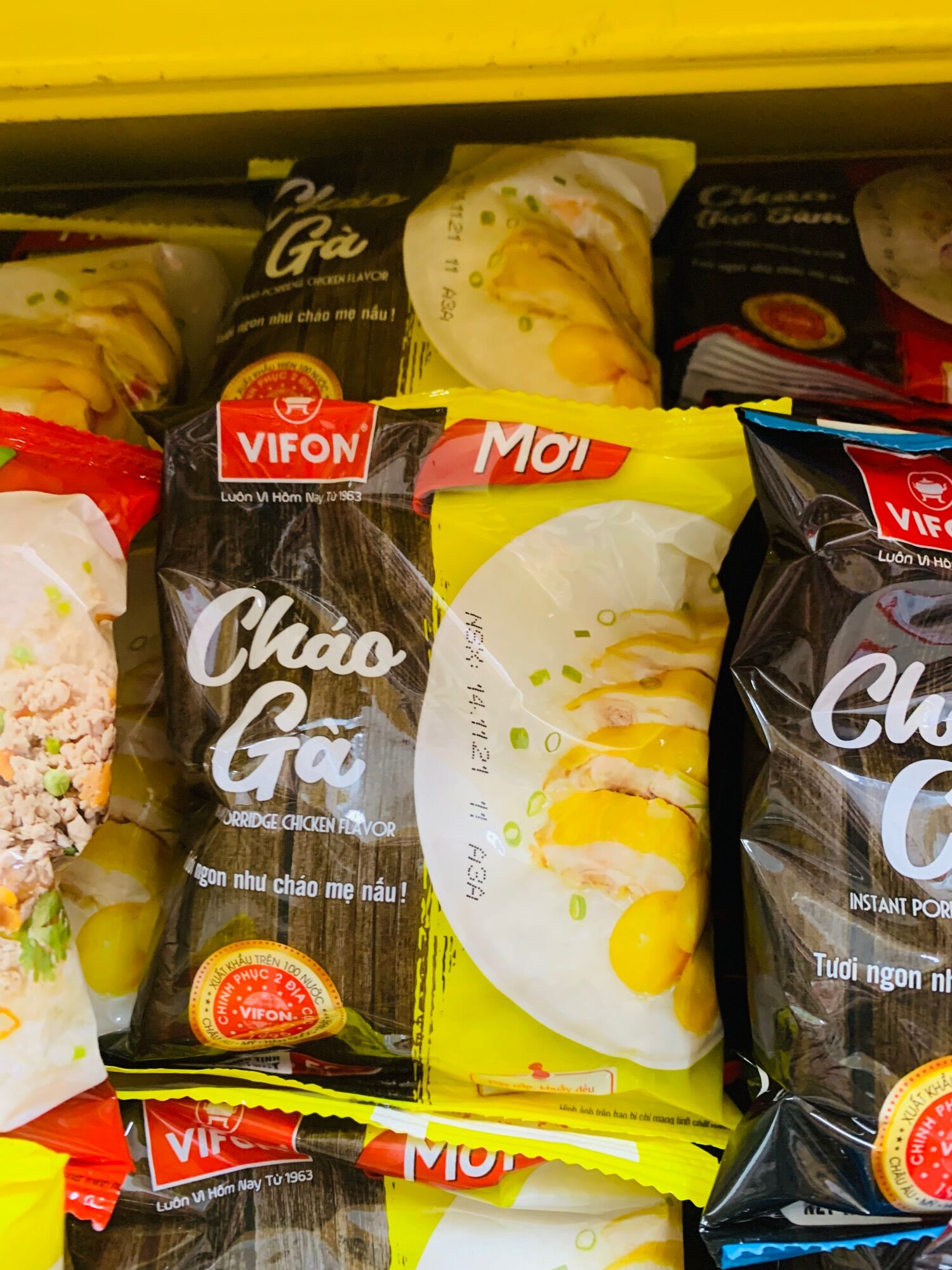 Cháo thịt bằm/cháo gà/cháo cá/cháo sườn Vifon