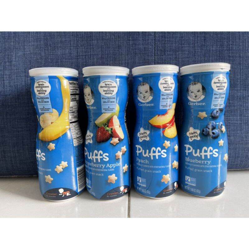 Combo 4hop bánh ăn dặm gerber 42g