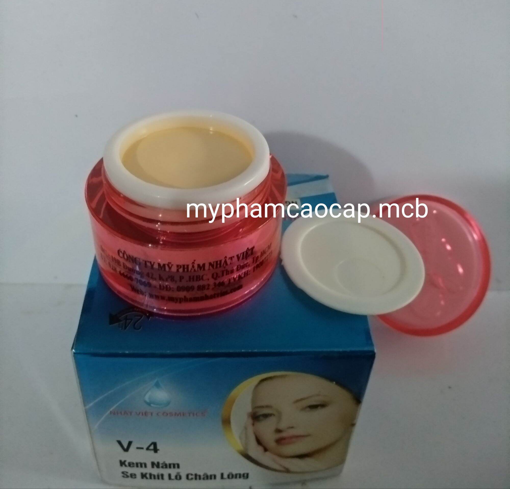 Kem nhật việt V4 nám se khít chân lông 8g