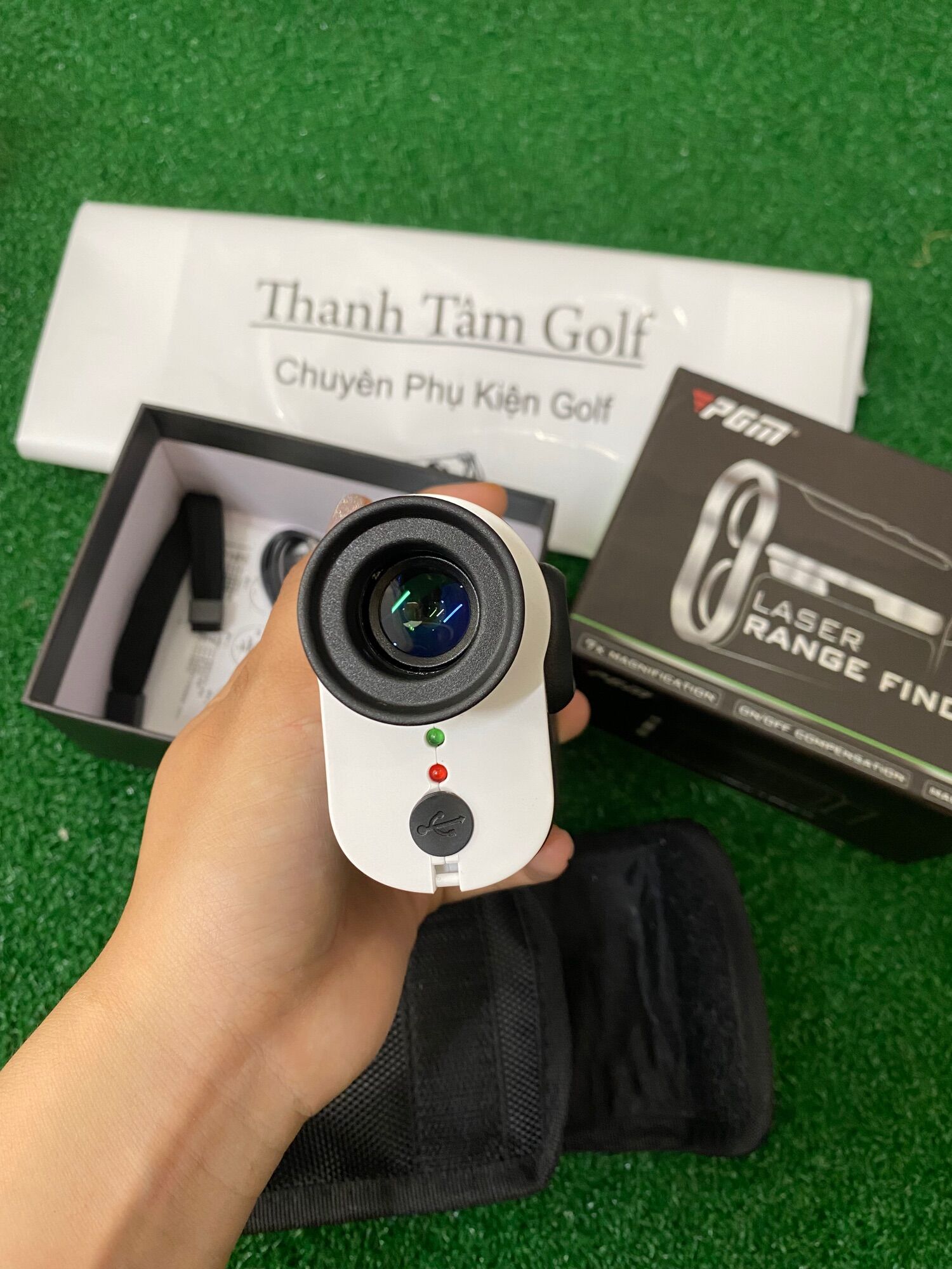 Máy Đo Khoảng Cách Golf PGM-Máy Bắn Khoảng Cách Golf