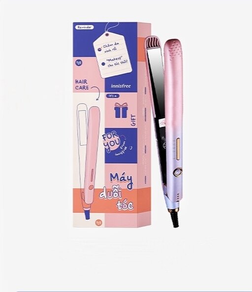 Máy uốn ép làm tóc duỗi 3in1 xoăn duỗi tóc kết hợp duỗi thẳng tóc Innisfree Hair Care