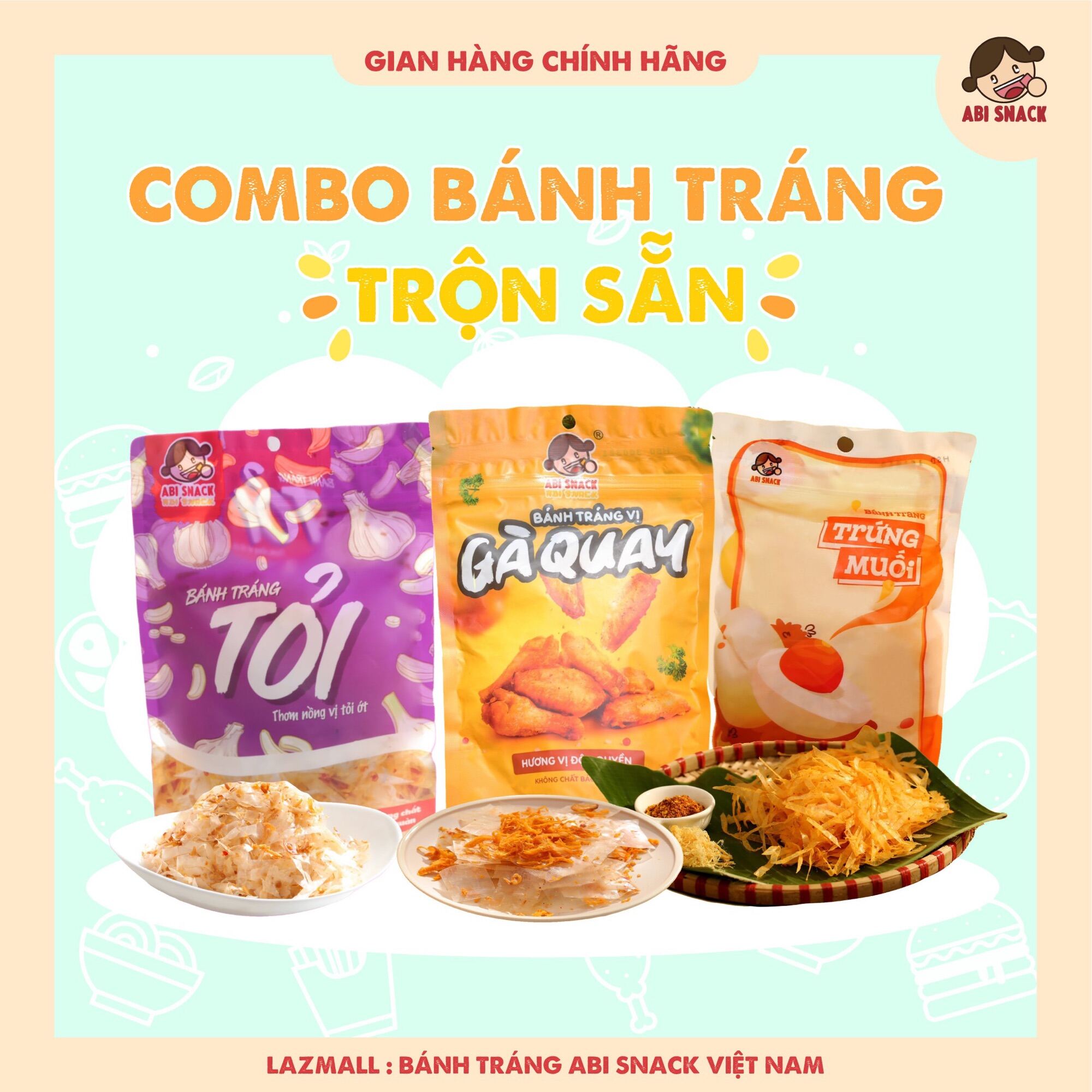 COMBO BÁNH TRÁNG TRỘN SẴN