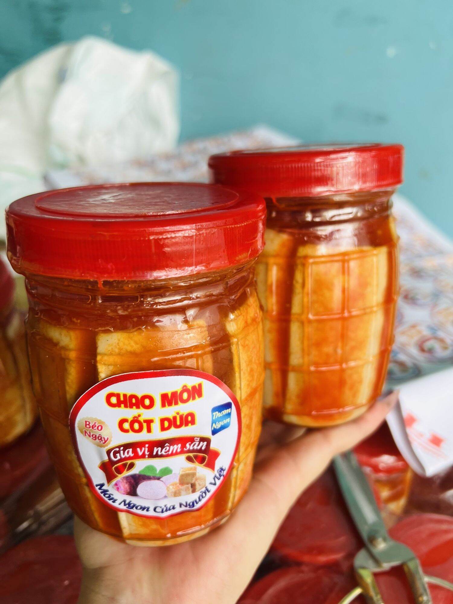 Chao môn cốt dừa hủ 700g