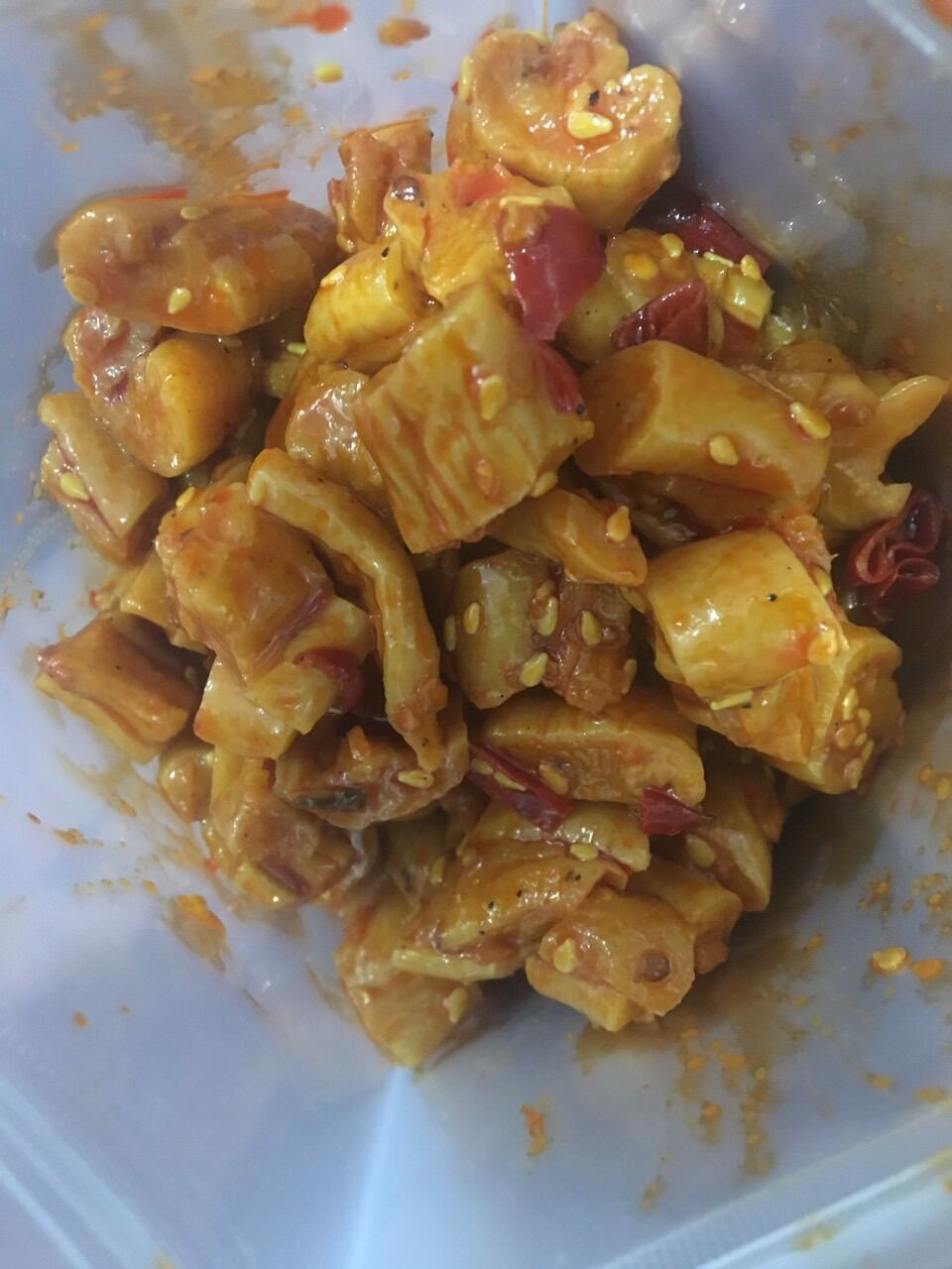 1kg củ cải muối cay