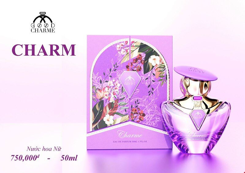Nước hoa nữ Good cha.rm 50ml (tím )