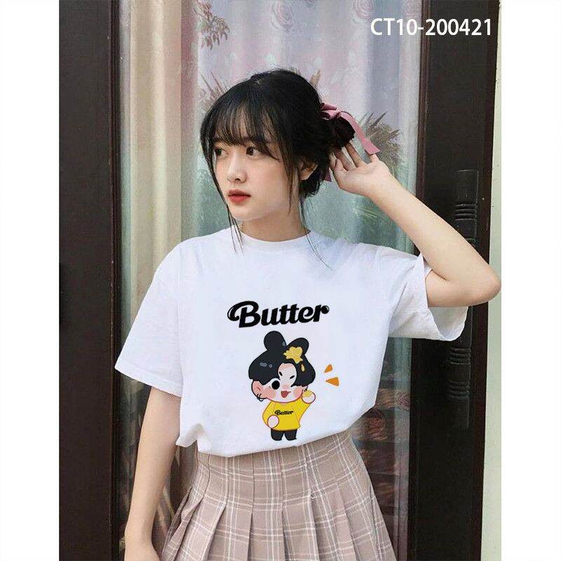Áo Thun Butter BTS Jungkook Chibi - CT10-200421