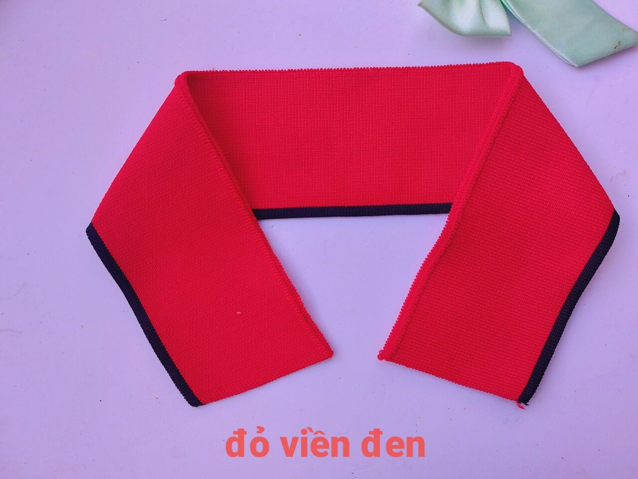 Bo cổ áo thun có viền bản rộng 7cm