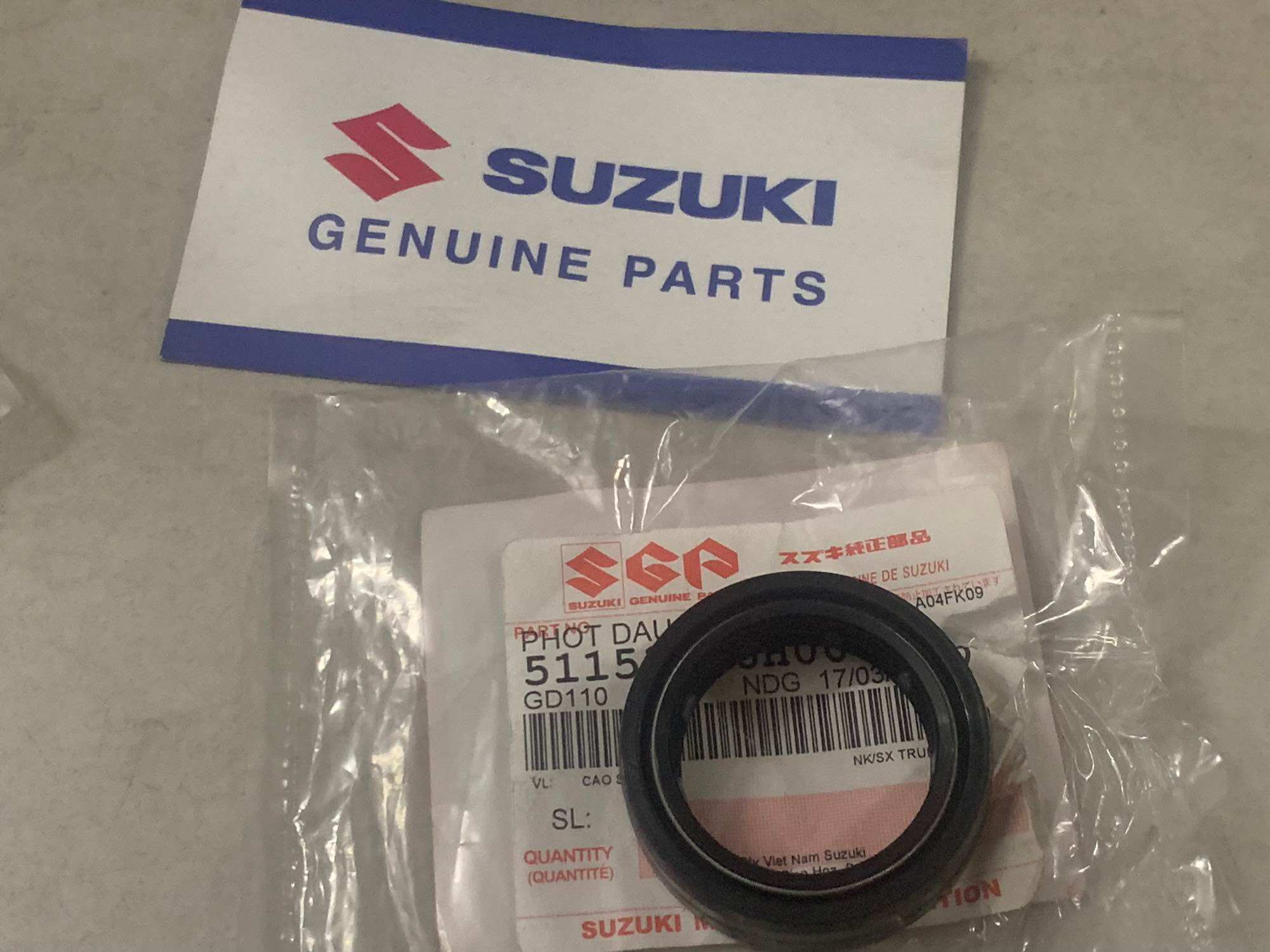 Phốt dầu phuộc trước gd110 suzuki chính hãng