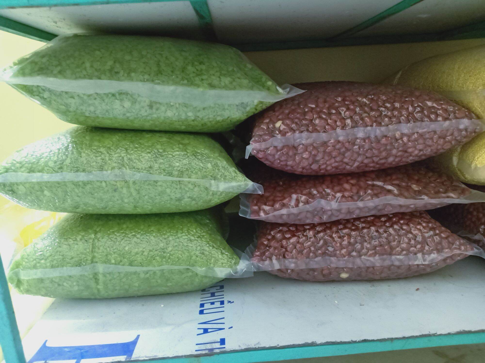 Cốm xanh 1kg nấu chè (Hút chân không)