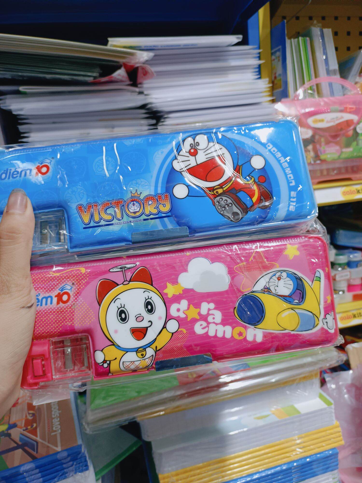 Hộp viết cao cấp doraemon thiên long pca-011/do