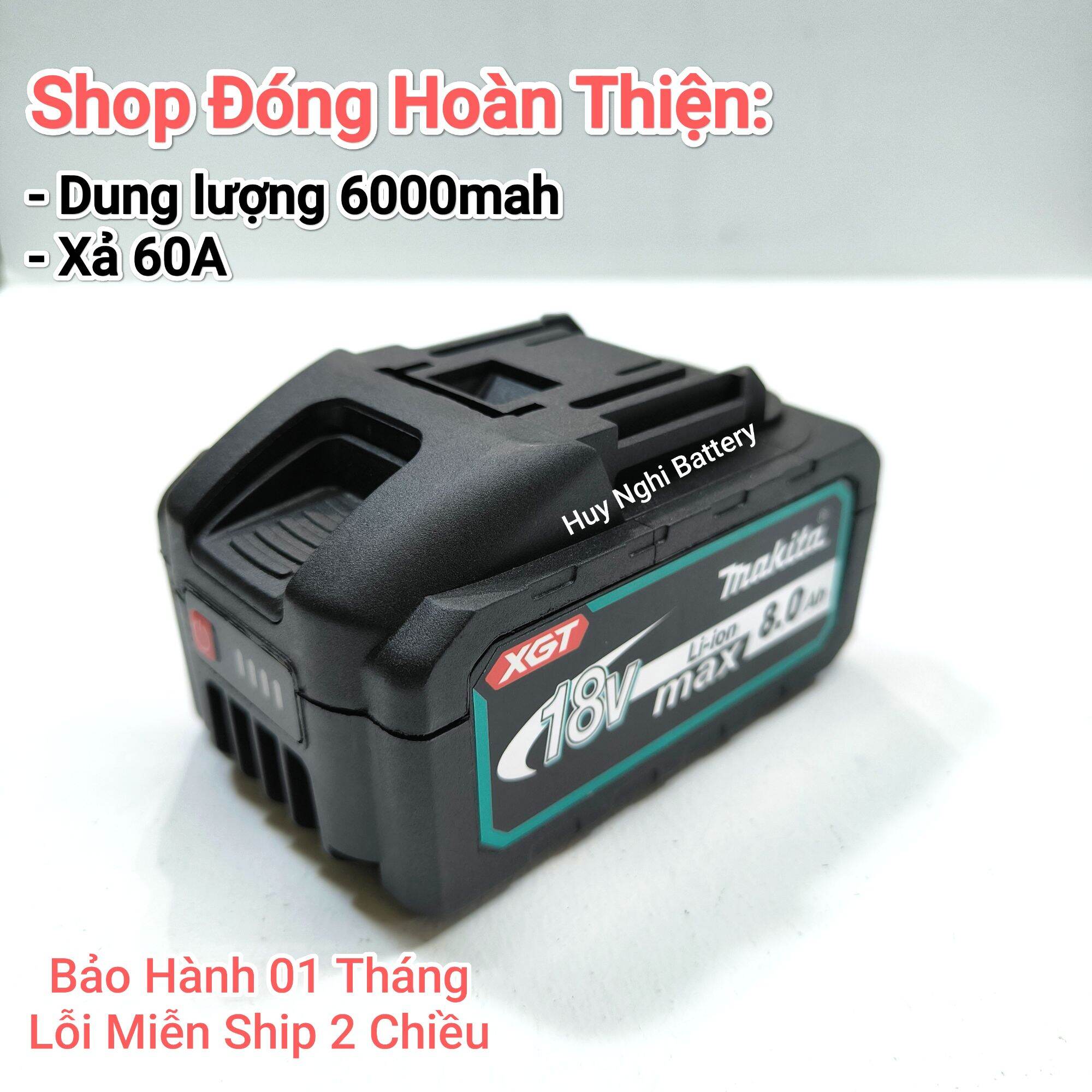 Combo: Vỏ 21700 + Mạch 5s80a + 10 Cell Samsung 40T