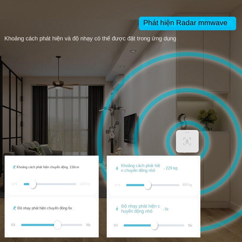 Zigbee Human Presence Detector Tuya Wifi Millimeter Wave Radar Sensor With Distance Detection For Home Assistant Zigbee 2Mqtt