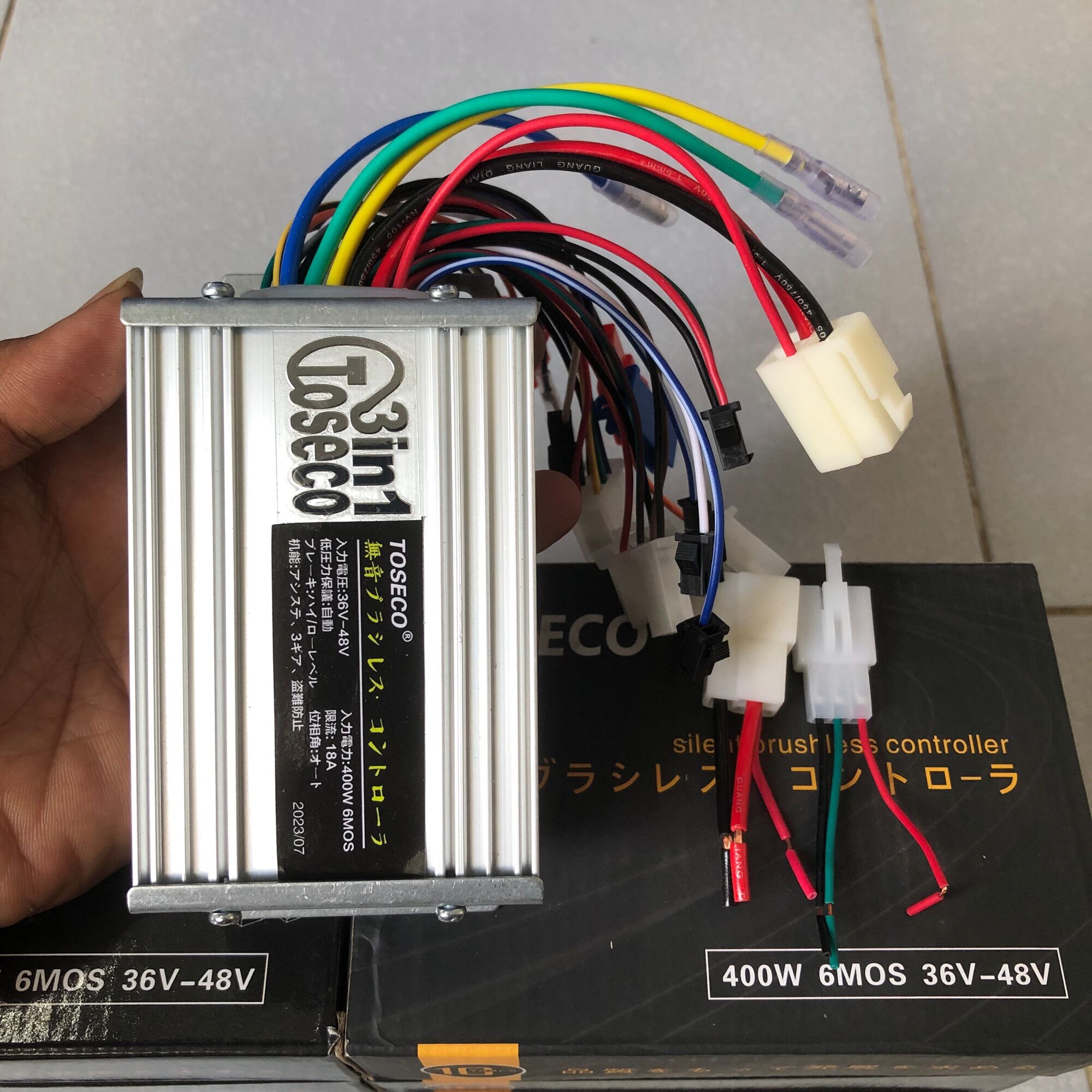 bo xe đạp điện 36/48V-350w - bộ điều tốc xe đạp điện - ic điều tốc 350w - bộ điều khiển xe đạp điện- phụ kiện xe đạp điện- phụ tùng xe đạp điện