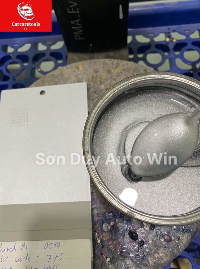 Bạc 775 mercedes - Sơn ô tô 1k lon 0.5kg