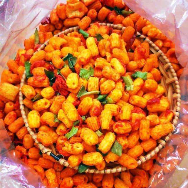 NUI SẤY KHÔ BÒ LÁ CHANH 350G