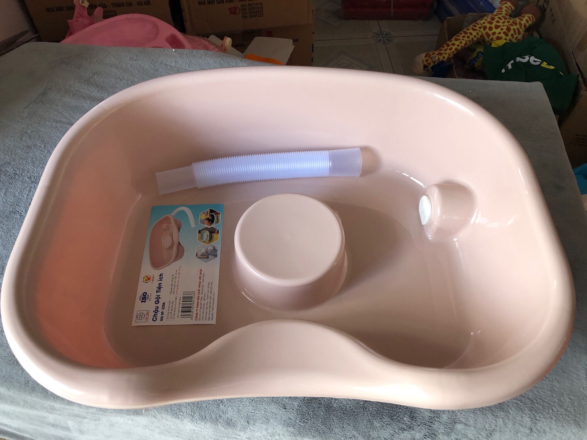 [HCM] CHẬU GỘI ĐẦU TIỆN ÍCH