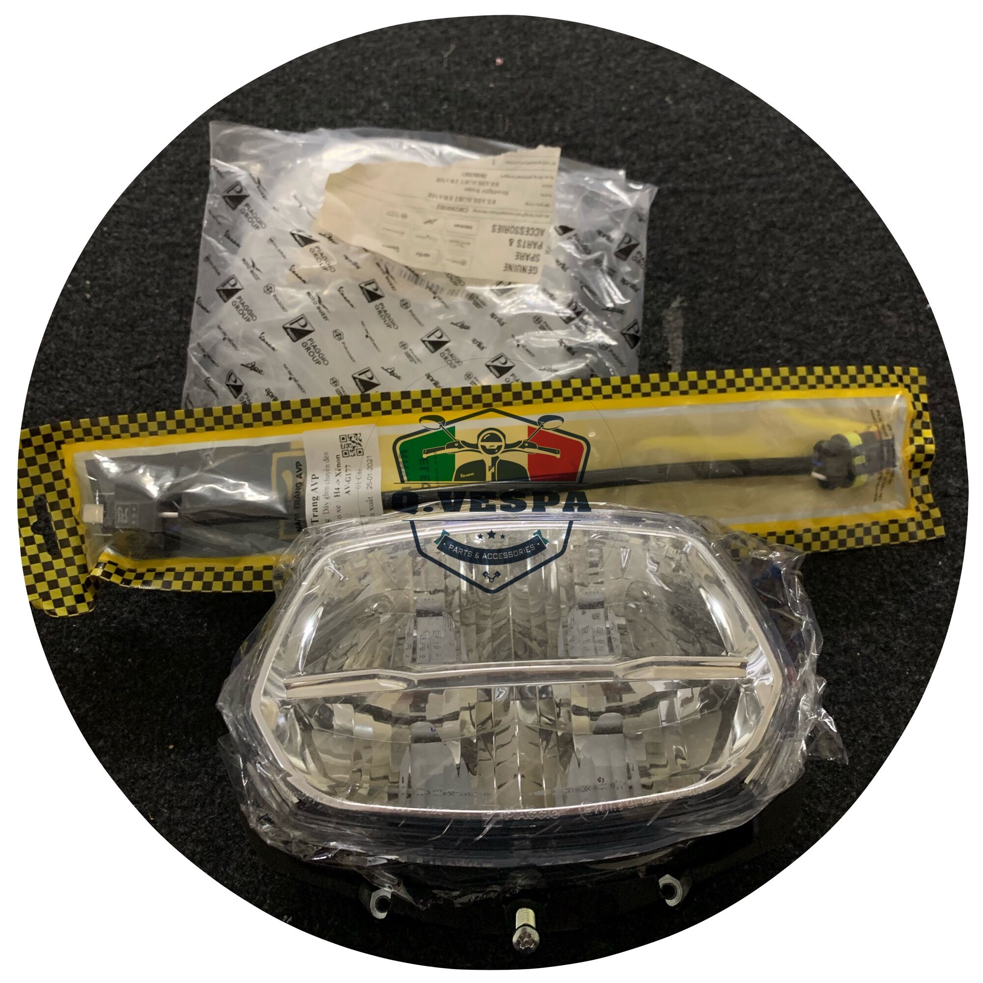 Pha led 2 tầng vespa sprint