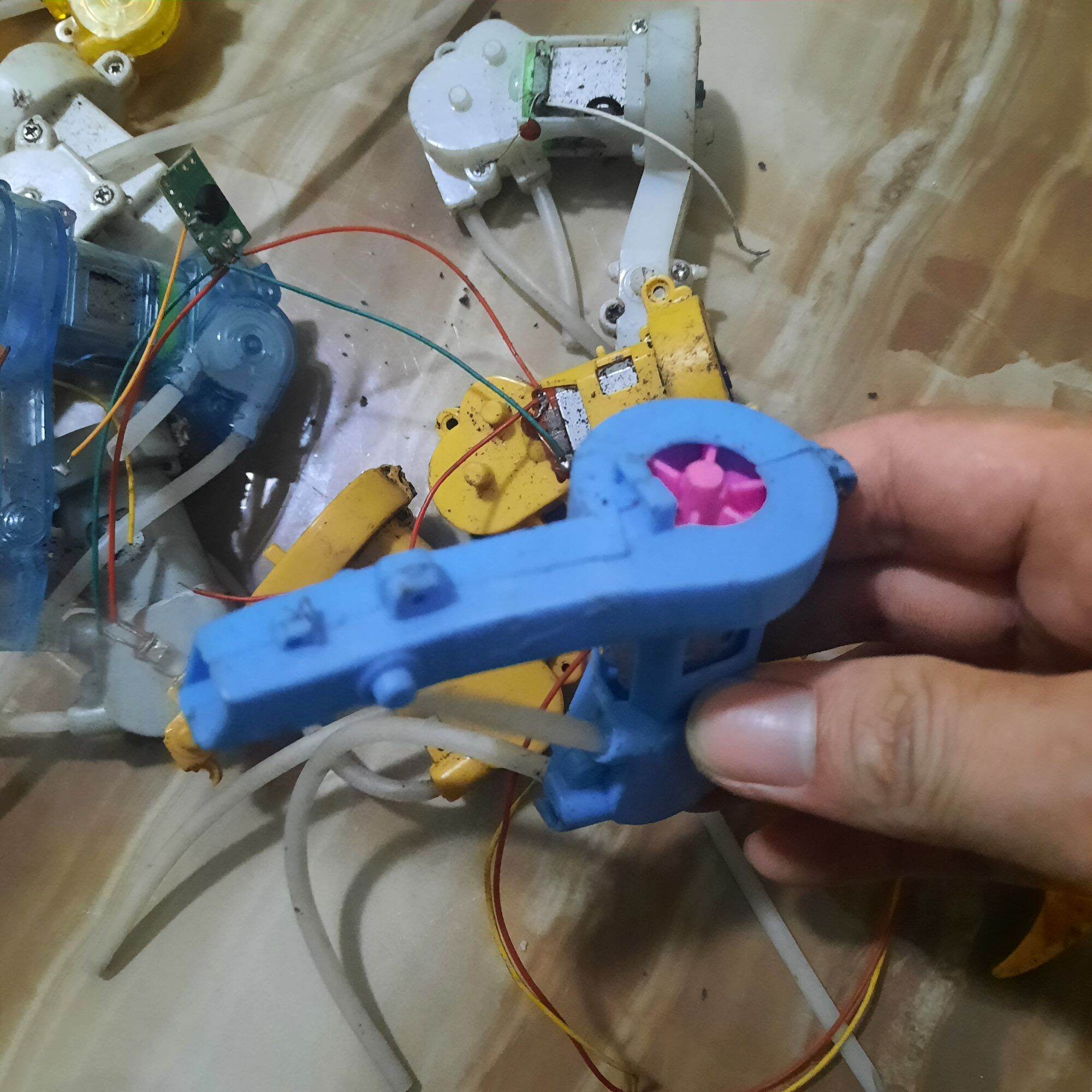 Bộ thổi khí tháo súng thổi bong bóng