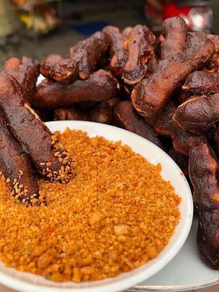 Me Lào Chấm Muối Tôm ( Hộp 500Gr )