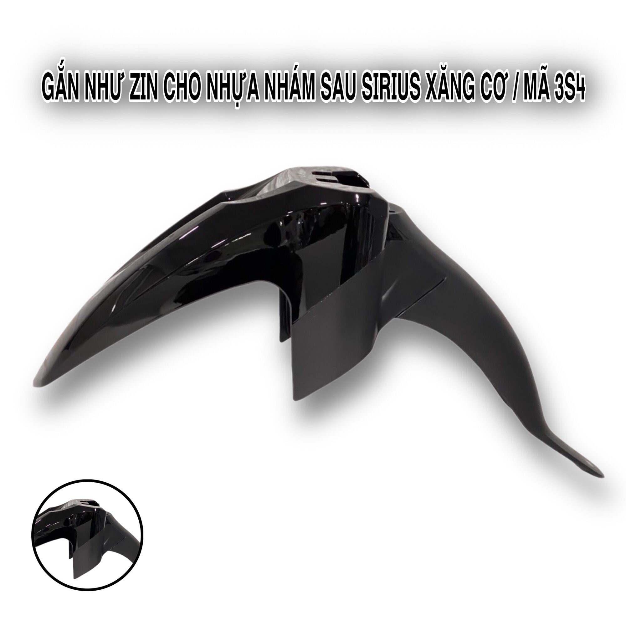 Dè Fi sirius - Chắn bùn ‘dè’ trước sirius fi