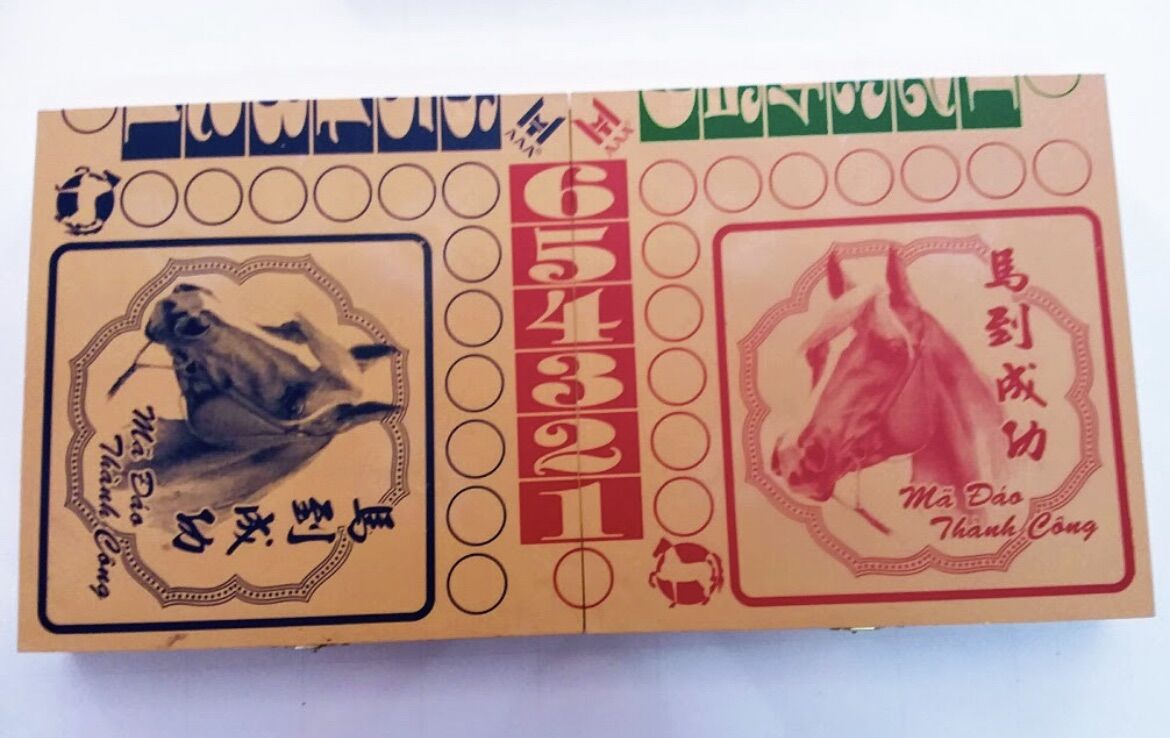 Cờ đua ngựa - Bộ bàn cờ cá ngựa lớn