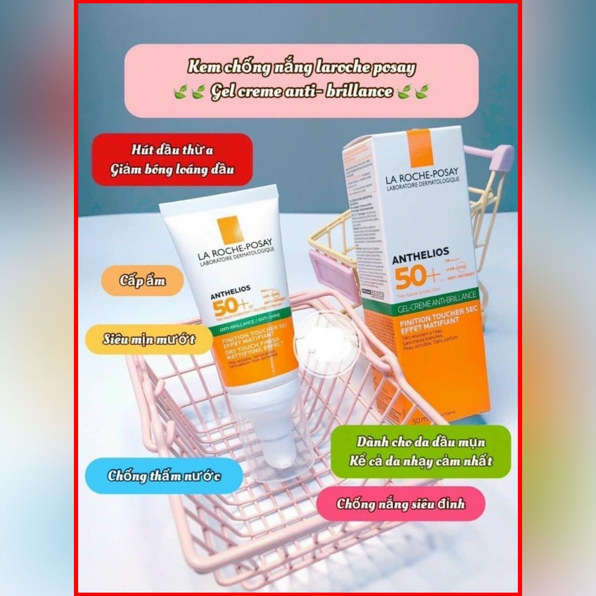 𝐊𝐞𝐦 𝐜𝐡𝐨̂́𝐧𝐠 𝐧𝐚̆́𝐧𝐠 𝐋𝐚 𝐑𝐨𝐜𝐡𝐞-𝐏𝐨𝐬𝐚𝐲 𝐀𝐧𝐭𝐡𝐞𝐥𝐢𝐨𝐬 𝐗𝐋 𝐆𝐞𝐥 𝐒𝐏𝐅 𝟓𝟎+